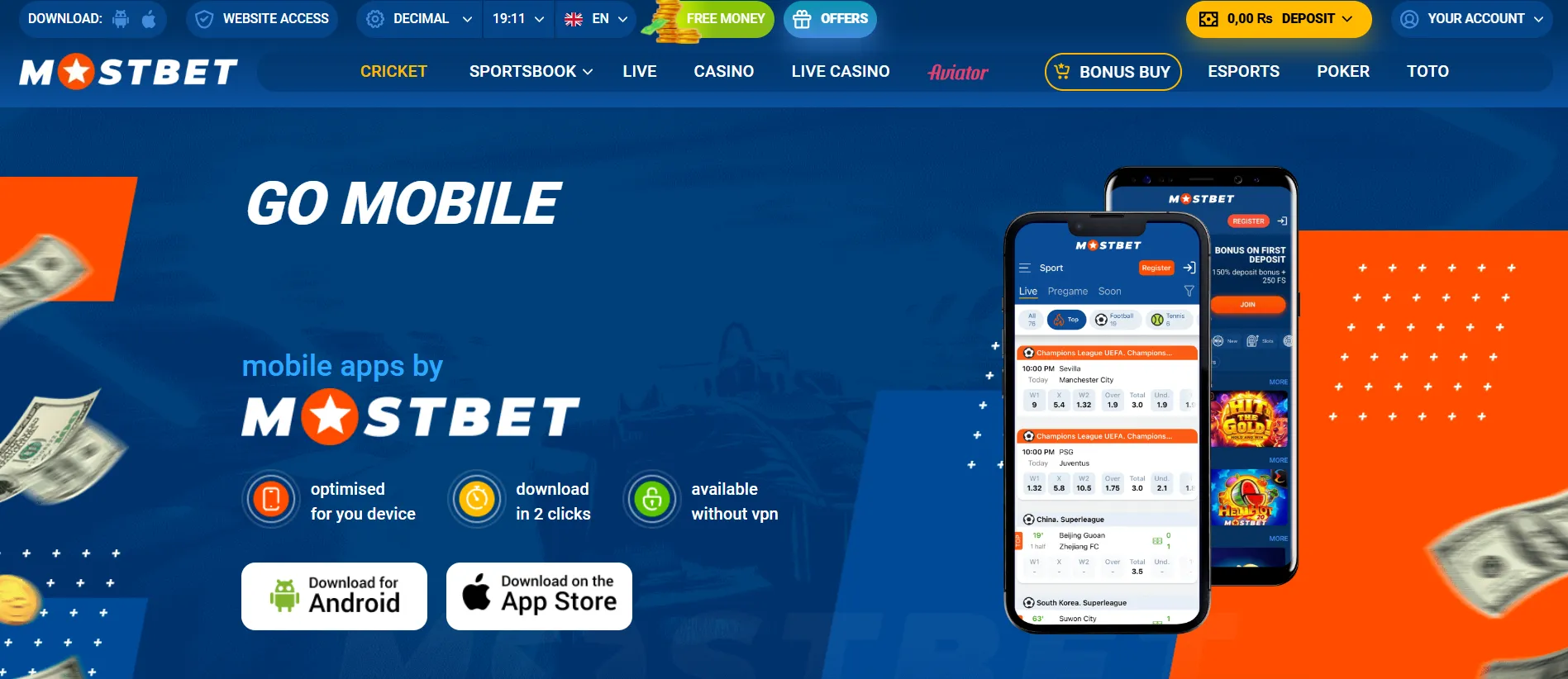 mostbet mobile APK