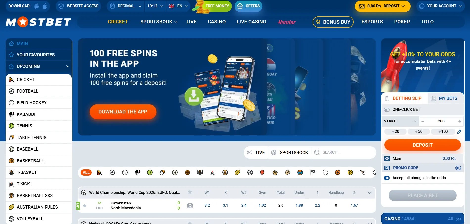 mostbet mobile APK