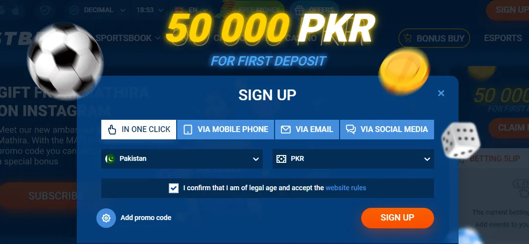 mostbet registration